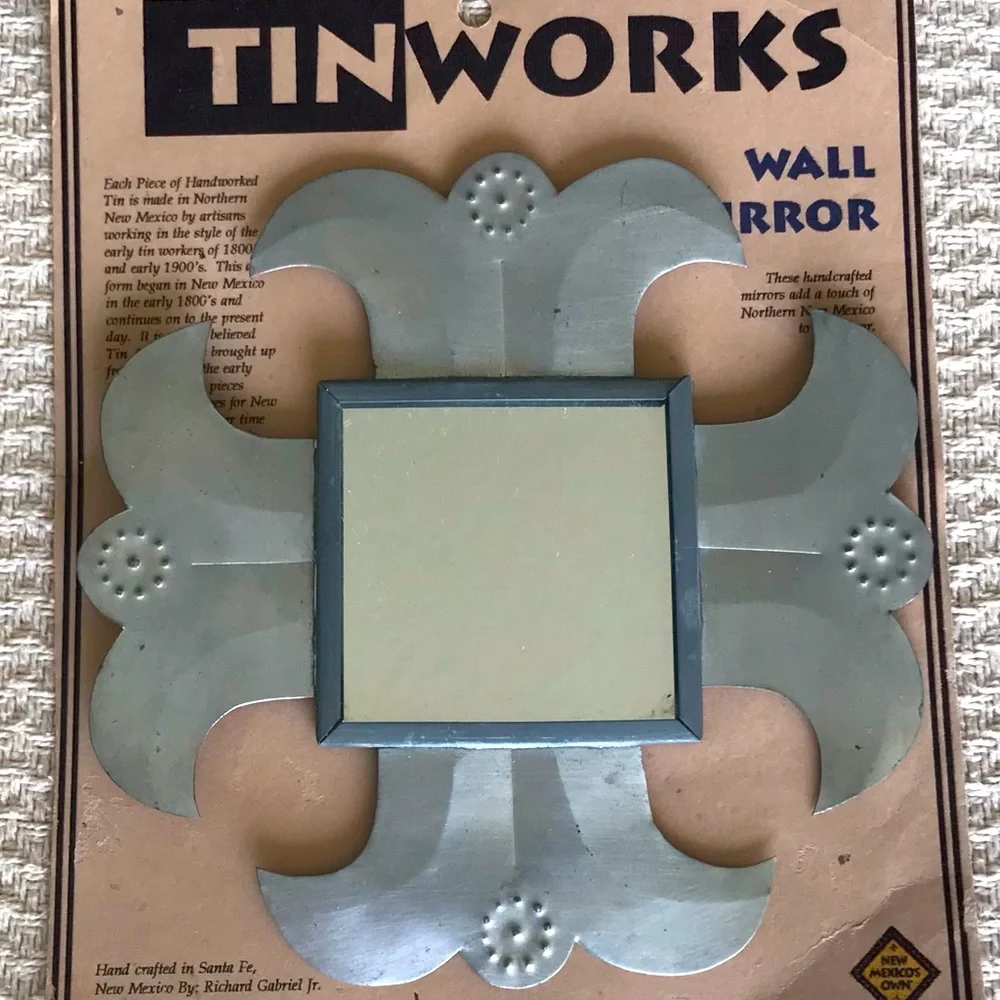 Handcrafted Tinworks Wall Mirror